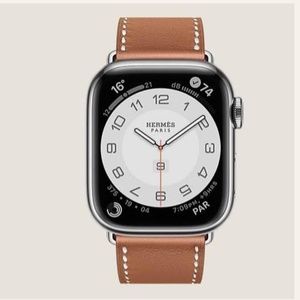 Apple Watch Series 8  Hermès - 41mm - LTE - Stainless Steel - Hermès band